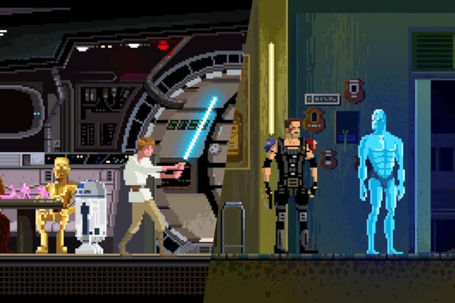 Pixel Film Scenes